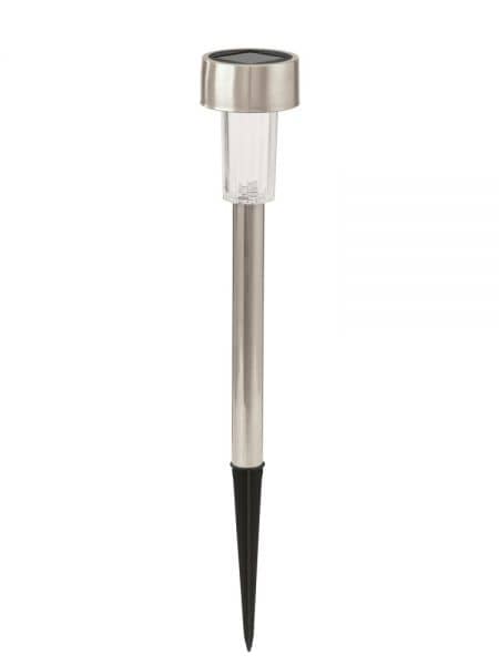 Eglo LED Aussenleuchte H24cm Edelstahl Solarbetrieb mit Schalter