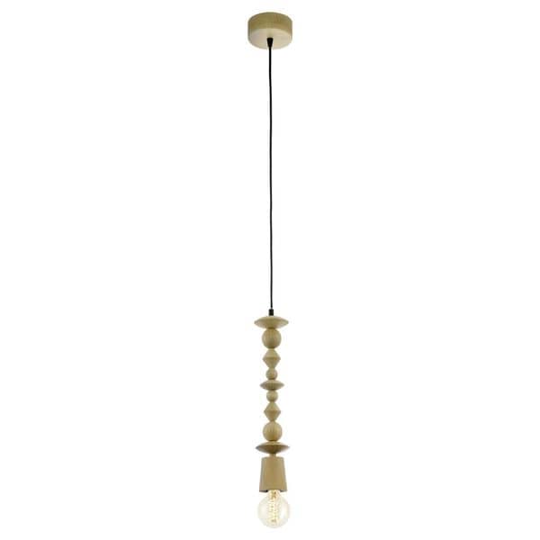 Eglo 49369 Avoltri Hängeleuchte E27 Holz Eiche
