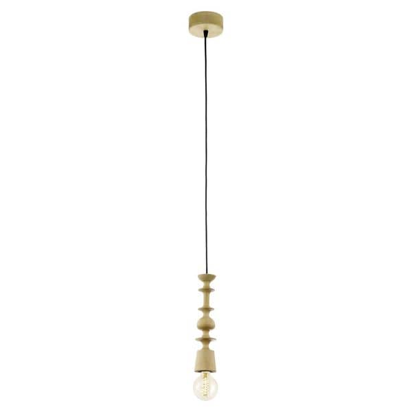 Eglo 49373 Avoltri Hängeleuchte E27 Holz Eiche