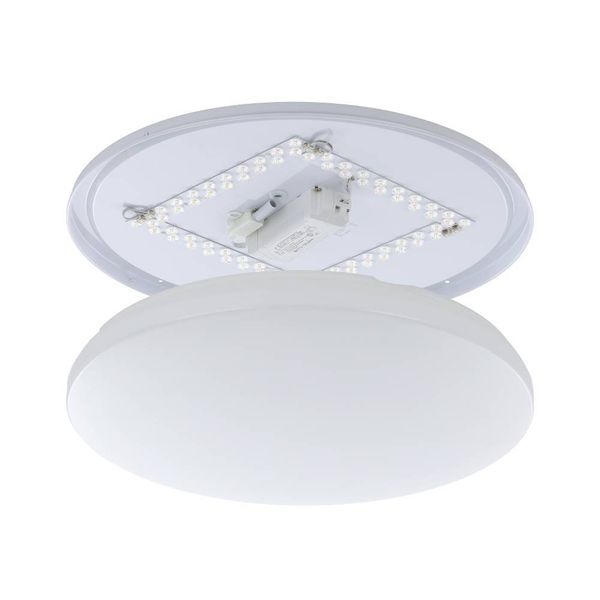 Eglo 900085 TOTARI-Z LED 4-fach Deckenleuchte 4x11,2W Ø530mm Weiss steuerbare Lichtfarbe dimmbar