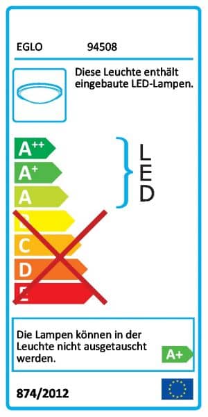 Eglo LED Wandleuchte Masiano 4x3.3W Alu 94508