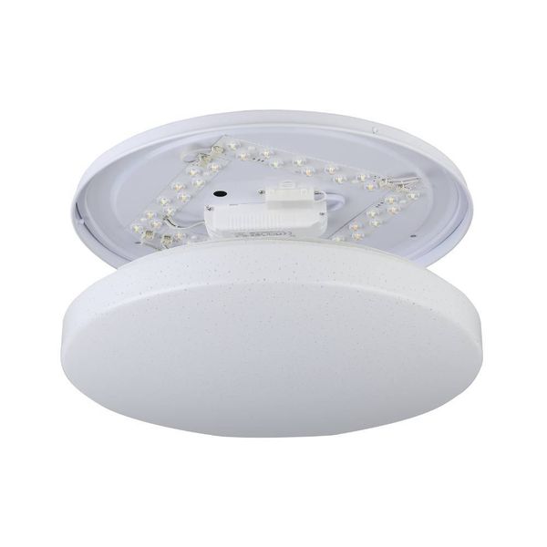 Eglo 900636 TOTARI-Z LED 4-fach Außen-Deckenleuchte 4x4,8W Ø380mm Weiss steuerbare Lichtfarbe IP44 dimmbar