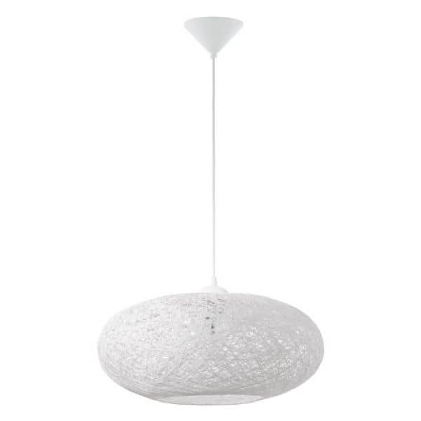 Eglo Hängeleuchte Campilo E27 weiss
