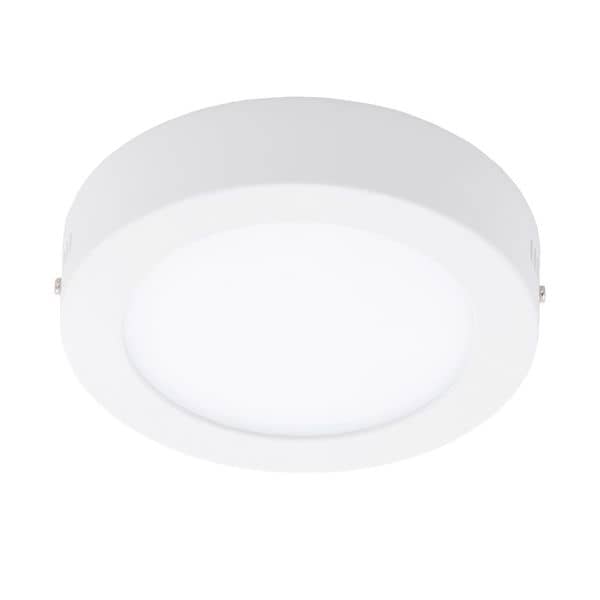 Eglo 94072 Fueva 1 LED Aufbauleuchte 10.89W Metallguss weiss 4000K