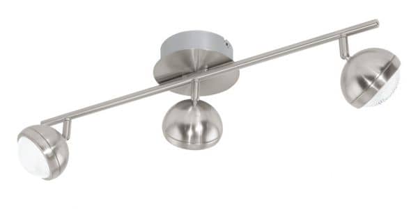 Eglo LED Deckenspot Lombes 1 3x4.2W nickel-matt