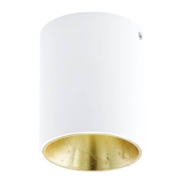 Eglo LED Deckenleuchte Polasso rund weiss und gold