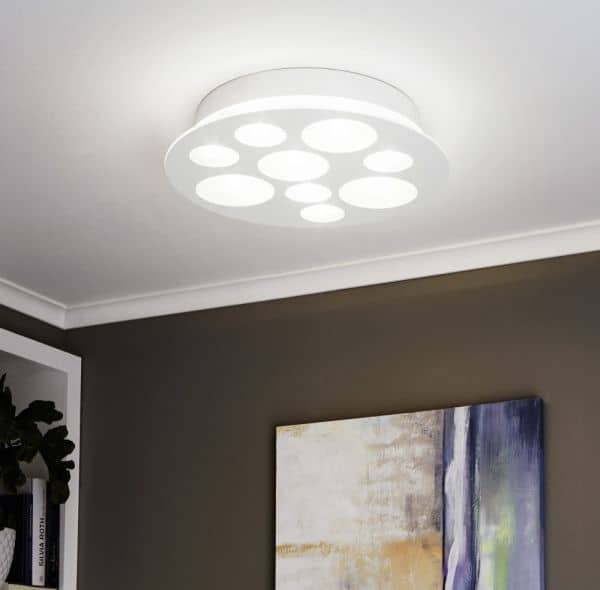 Eglo LED Deckenleuchte Pernato 9x3.3W weiss