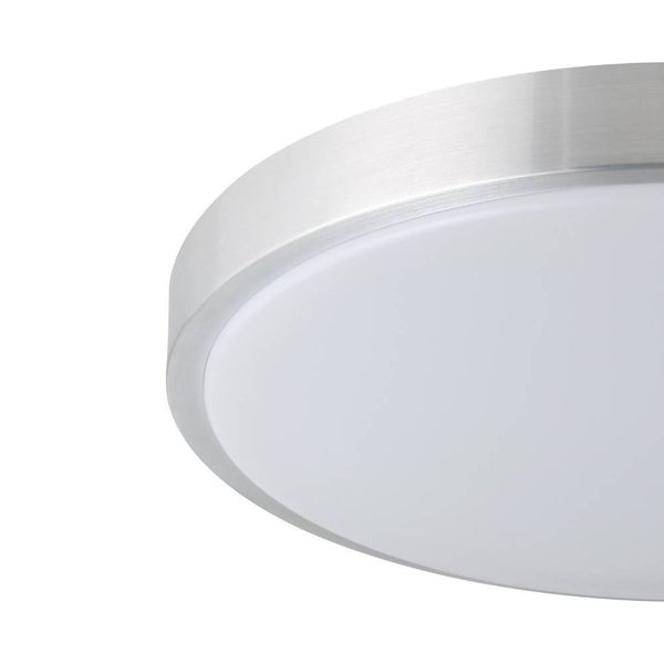 Eglo 96034 COMPETA 1 LED Deckenleuchte 20W Ø430mm Weiss Nickel-Matt warmweiss