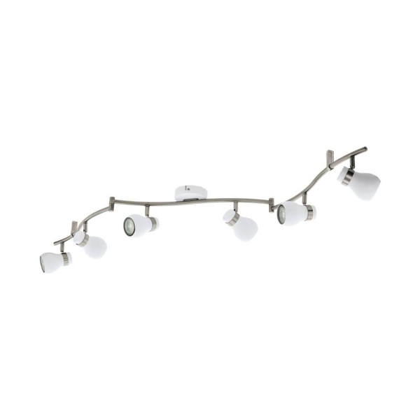 EGLO 97354 ARBOLEDAS LED Spot-Leuchte nickel-matt GU10 6x5W