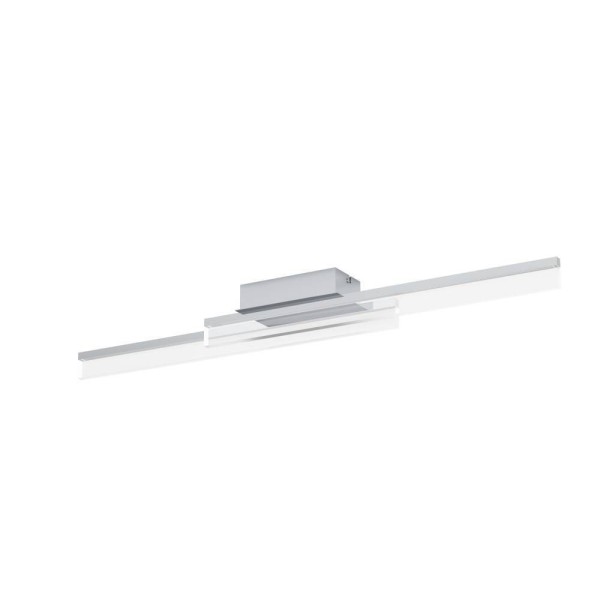 Eglo 97965 PALMITAL LED Wand-/Deckenleuchte 2x11W 880x100mm Chrom Warmweiss IP44