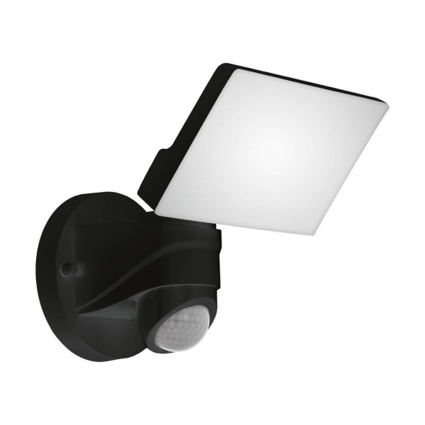 Eglo 98178 PAGINO LED Außen-Wand-/Deckenleuchte 13W Sensor Schwarz Tageslichtweiss IP44