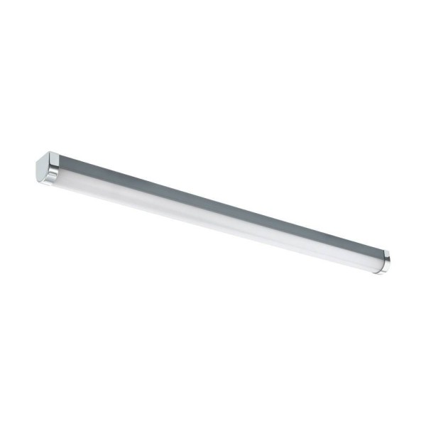 Eglo 99778 TRAGACETE 1 LED Wand-/Deckenleuchte 18,5W 770x45mm Silber Chrom Weiss Neutralweiss IP44