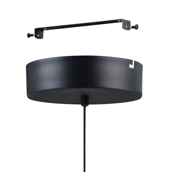 Eglo 99818 SALITRE LED Hängeleuchte 29W Ø730mm Schwarz Weiss warmweiss dimmbar