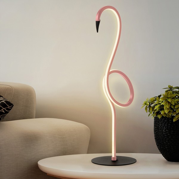 Elstead Flamingo LED Tischleuchte Pink 6W warmweiss FLAMINGO-TL-PNK