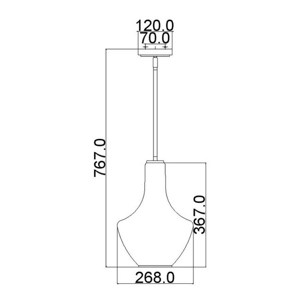 Elstead Everly Hängeleuchte E27 39cm Ältere Bronze