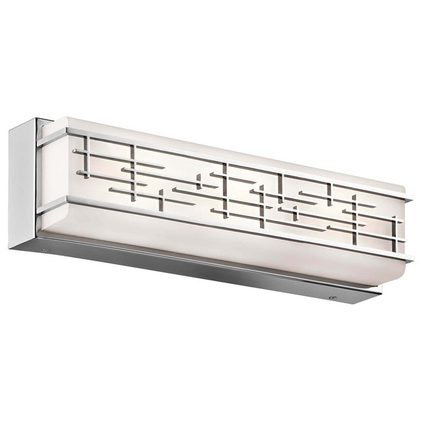 Elstead Zolon LED Wandleuchte 3-fach Chrom IP44