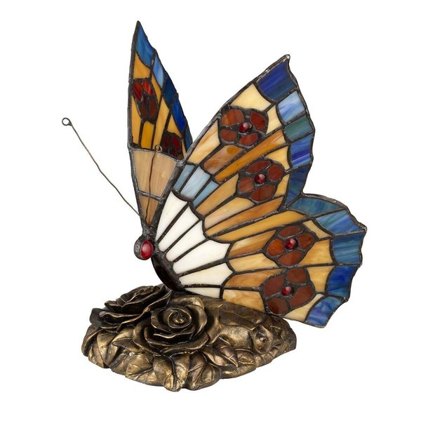 Elstead Tiffany Animal Lamps LED Tischleuchte G9 Architektonische Bronze