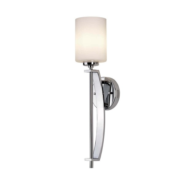 Elstead Taylor LED Wandleuchte G9 49cm Poliertes Chrom IP44