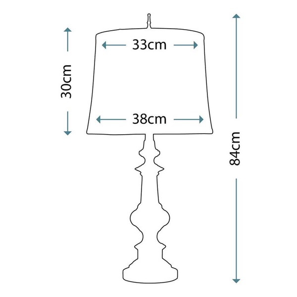 Elstead Washington Tischleuchte E27 Antikes Nickel