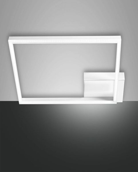 Fabas Luce LED Deckenleuchte Bard 65x420mm 39W Neutralweiß Weiß dimmbar