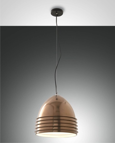 Fabas Luce Pendelleuchte Gavia E27 Ø300mm Schwarz