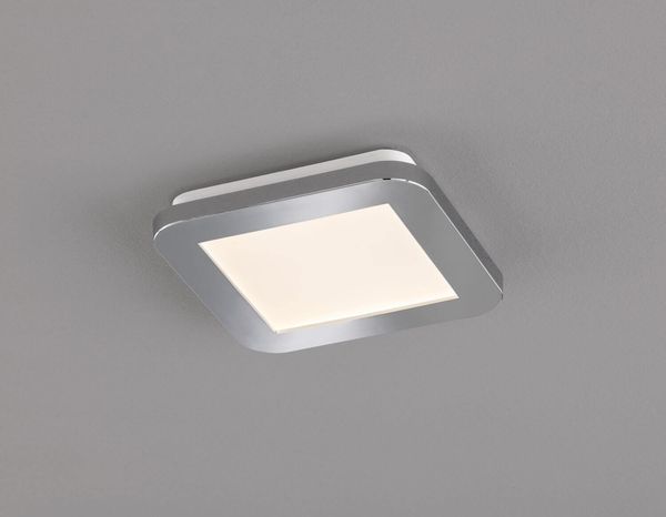 Fischer & Honsel Gotland LED Deckenleuchte 8,2W warmweiss dimmbar Acrylglas IP44 21231