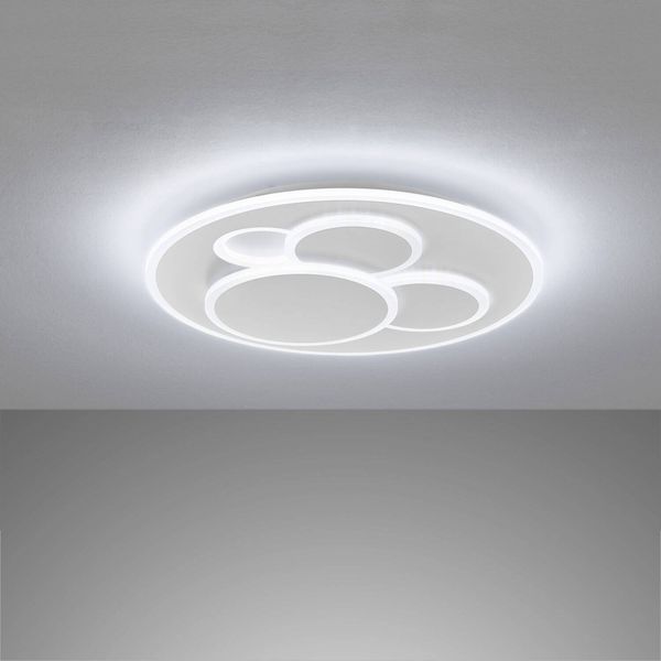 Fischer & Honsel Dots LED Deckenleuchte 27,4W Tunable white steuerbar dimmbar Acrylglas weiß 21289