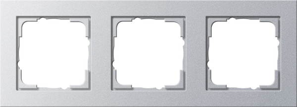 Gira 021325 Abdeckrahmen 3-fach Gira E2 F Alu