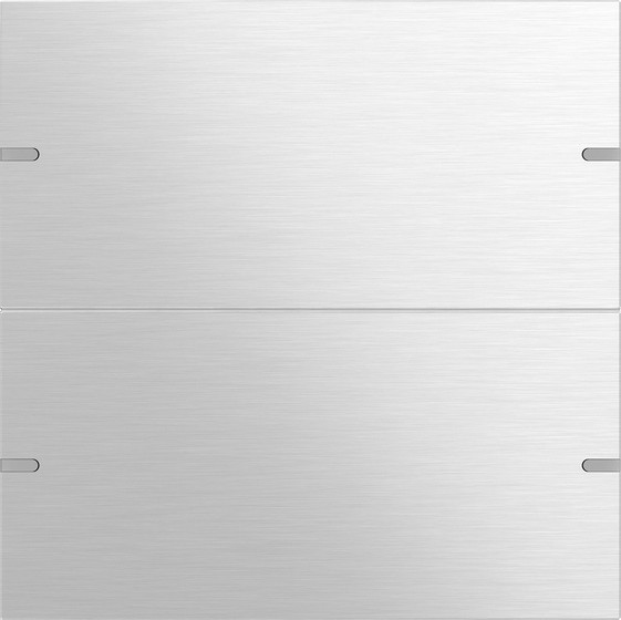 Gira 502217 Wippenset 2-fach Tastsensensor 4.95 Aluminium(elox.)