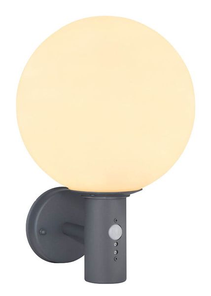 Globo Außenleuchte LED Außenleuchte IP44 Edelstahl Ø25cm 31860SLMDS