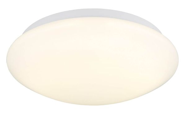 Globo Onega LED Deckenleuchte 12W Neutralweiß Weiß Matt, Metall Ø25,4cm 41727C