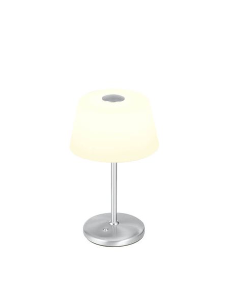 Hell Elegance LED Tischleuchte Warmweiss Dimmbar 33cm Nickel 50443/1-92