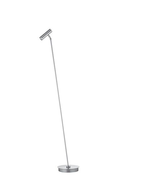 Hell Tom Pro LED Stehleuchte Dimmbar 137cm Nickel 60550/1-92