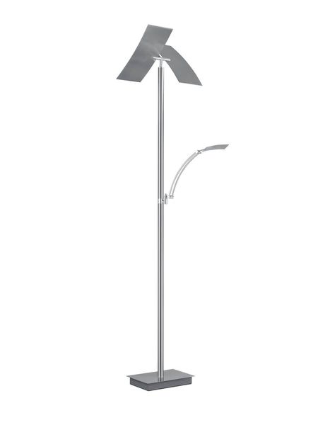 Hell Andy LED Stehleuchte Dimmbar 185cm CCT Nickel 60556/2-92