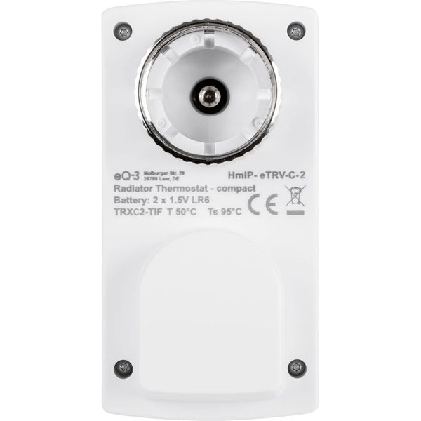 Homematic IP Heizkörperthermostat - kompakt-2 HmIP-eTRV-C-2 155648A0