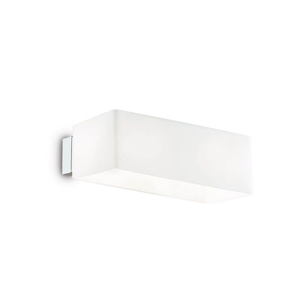 Ideal Lux BOX G9 Wandleuchte 2x dimmbar Weiss warmweiss 009537