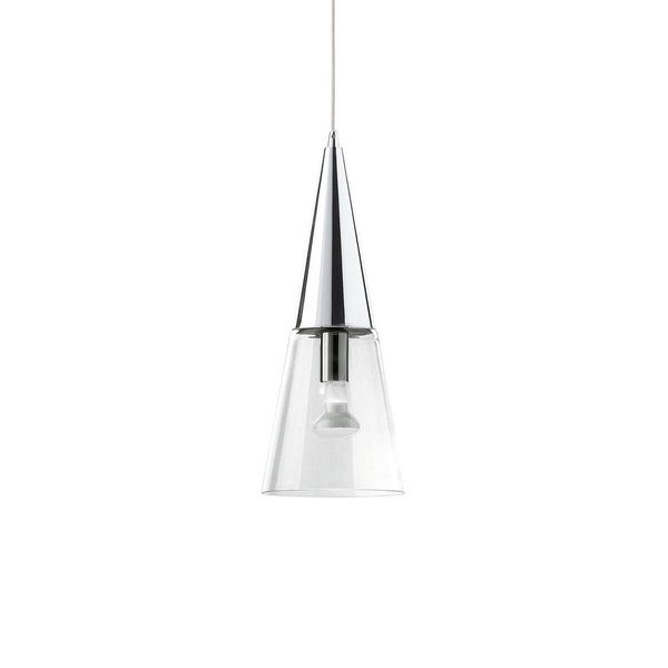 Ideal Lux CONO Pendelleuchte E14 ⌀150mm dimmbar Chrom 017440