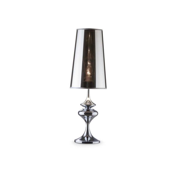 Ideal Lux ALFIERE Tischleuchte E27 ⌀220mm Chrom 032436