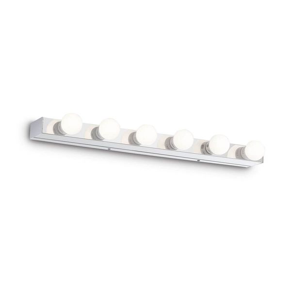 Ideal Lux PRIVE' Wandleuchte E14 6-fach dimmbar Chrom 045627