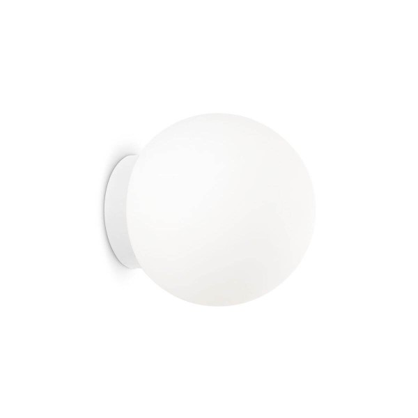 Ideal Lux MAPA BIANCO Wandleuchte E27 ⌀200mm dimmbar Weiss 059815