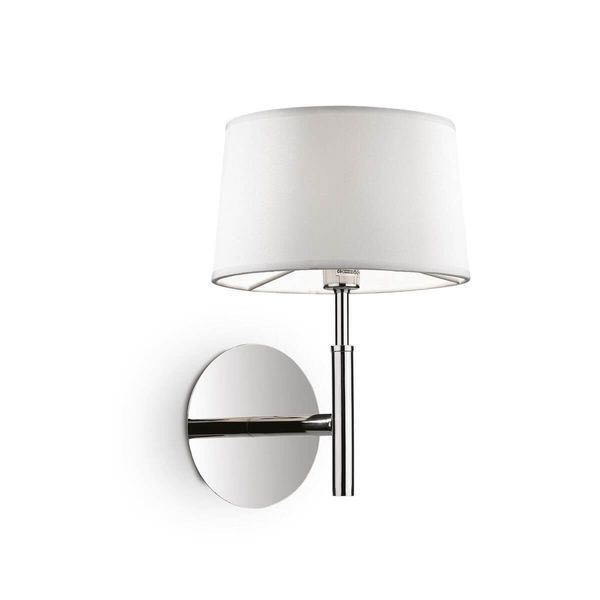 Ideal Lux HILTON G9 Wandleuchte ⌀180mm dimmbar Weiss warmweiss 075471