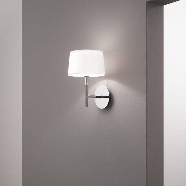 Ideal Lux HILTON G9 Wandleuchte ⌀180mm dimmbar Weiss warmweiss 075471