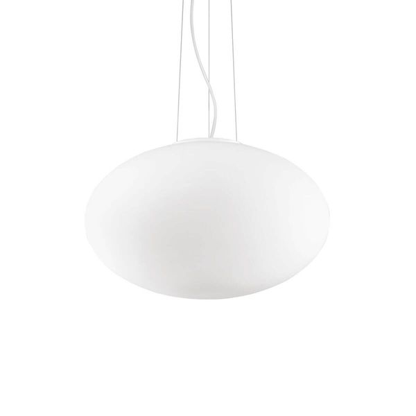 Ideal Lux CANDY Pendelleuchte E27 ⌀500mm dimmbar Weiss 086743