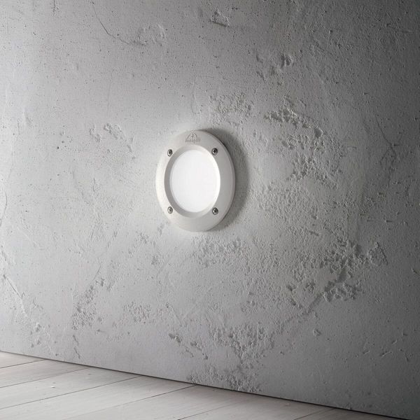 Ideal Lux AVENUE GX53 Einbauleuchte ⌀135mm dimmbar Weiss IP66 CCT einstellbare Lichtfarbe 096544