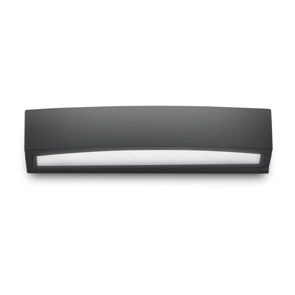 Ideal Lux ANDROMEDA Wandleuchte E27 2-fach dimmbar Schwarz IP55 100371