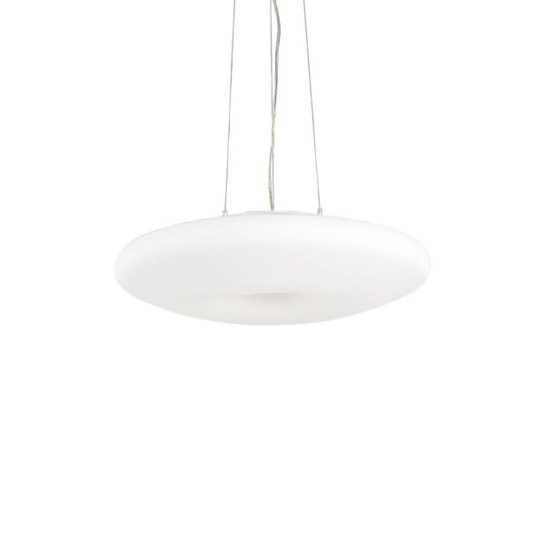 Ideal Lux GLORY Pendelleuchte E27 3-fach ⌀400mm dimmbar Weiss 101125