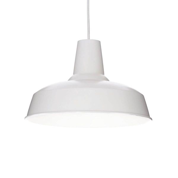 Ideal Lux MOBY Pendelleuchte E27 ⌀350mm dimmbar Weiss 102047