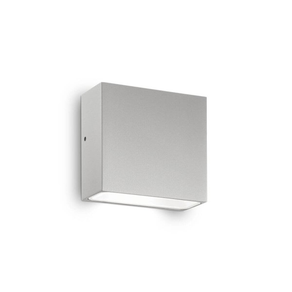 Ideal Lux TETRIS-1 Wandleuchte G9 dimmbar Grau IP44 113760