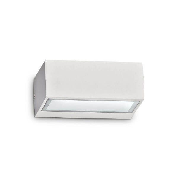 Ideal Lux TWIN Wandleuchte G9 dimmbar Weiss IP44 115351