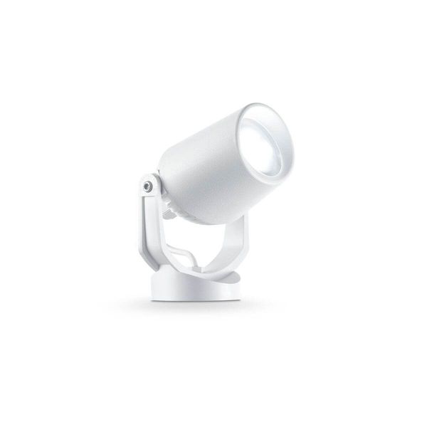 Ideal Lux ELIO GU10 Bodenleuchte ⌀125mm dimmbar Weiss IP66 CCT einstellbare Lichtfarbe 120218